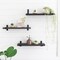 Set of 3 Mini Artificial Succulent Plants in Clear Glass Pots with Bamboo Tray – Realistic Faux Green Desk Plants for Home, Office, Bathroom, Kitchen & Tabletop Decor